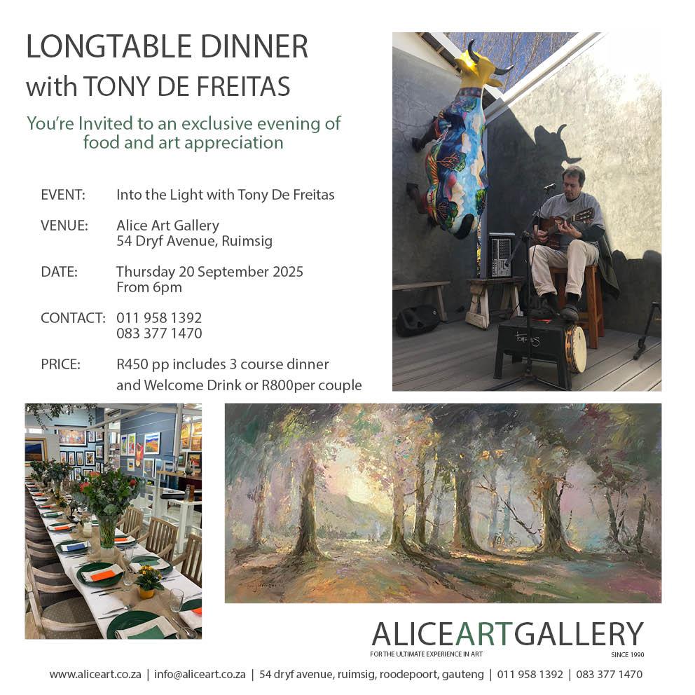 Longtable Dinner - Alice Art Gallery