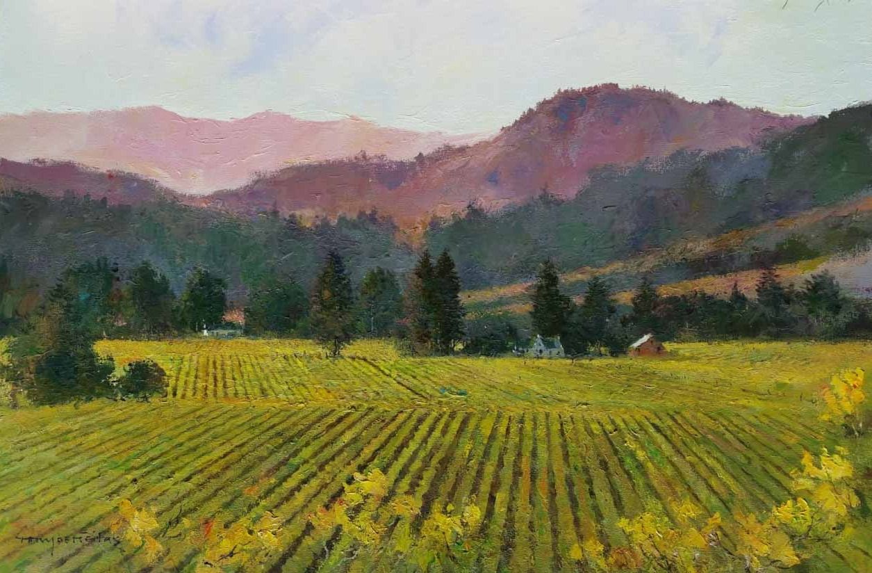 The Wine Farm (100x150cm)