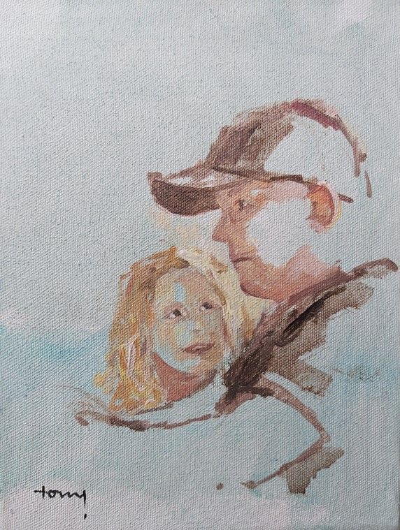 Dad & His Girl (15x20cm)