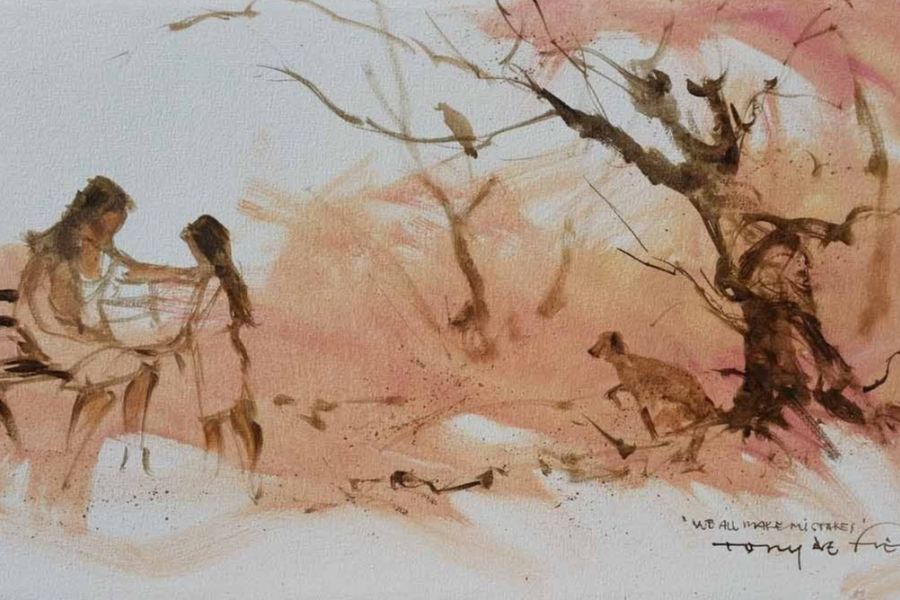 We All Make Mistakes (40x80cm)